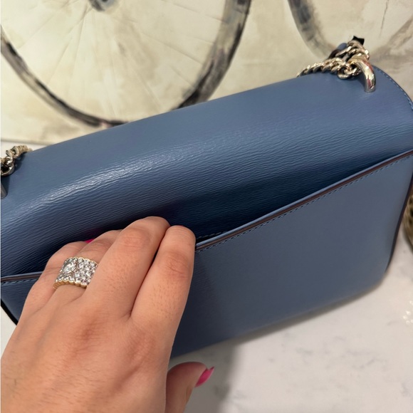 SOLD❤️🌷DKNY sina blue shoulder bag 💙 - Picture 13 of 15